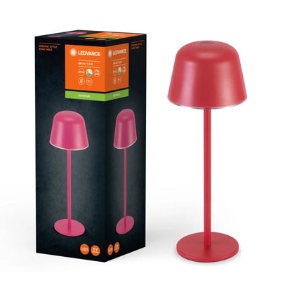 Endura Style Pöytälamppu Magenta USB 2700K/4000K/6500K