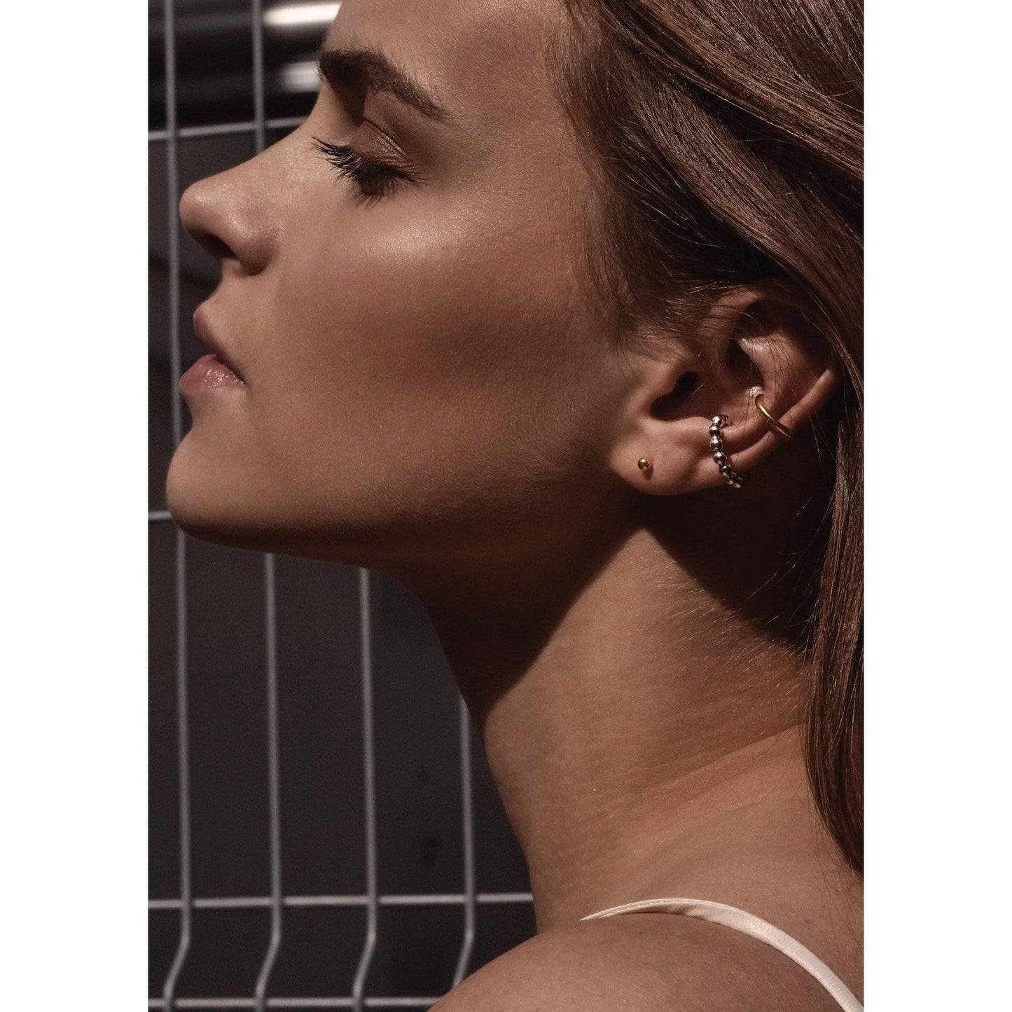 Line Ear Cuff - Gold