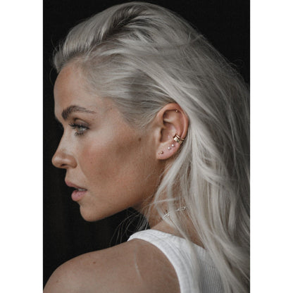 Line Ear Cuff - Gold