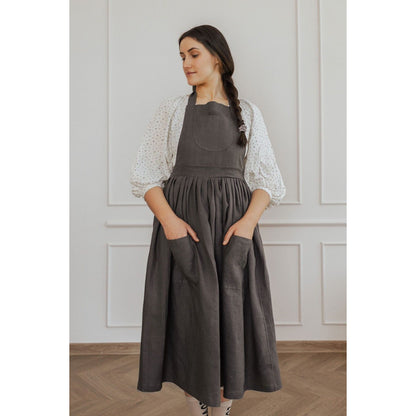 Linen Retro Apron