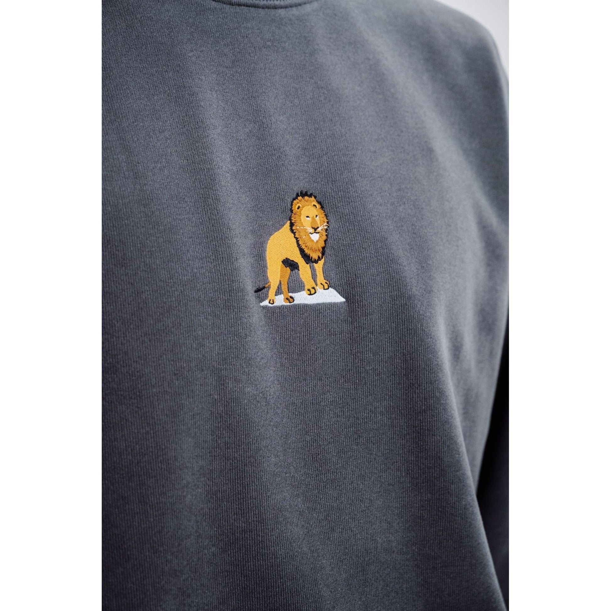 Lion Sweatshirt - Anthracite