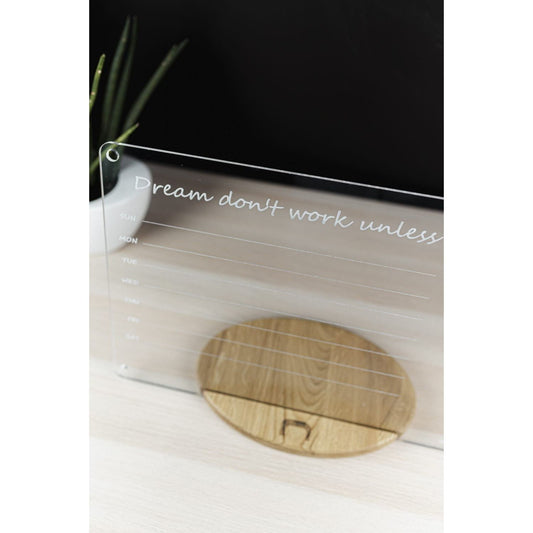 LUULA Acrylic Board - School Planner
