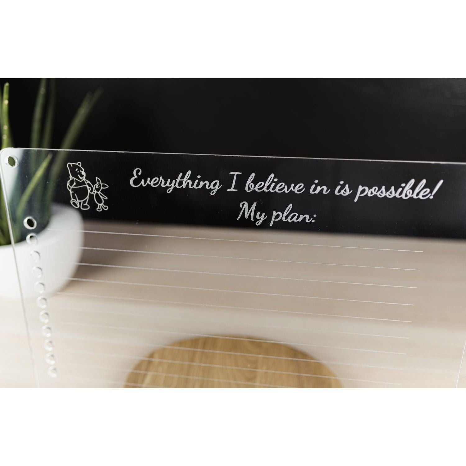 LUULA Acrylic Board - Preschool, Toddler Planner