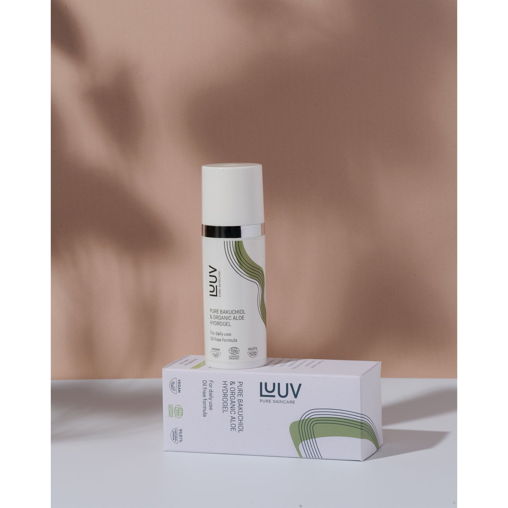 Pure Bakuchiol & Organic Aloe Hydrogel COSMOS, 50 ml