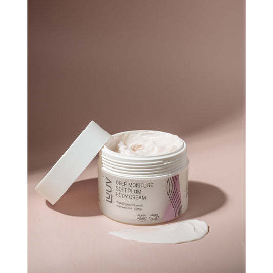 Luonnollinen syväkosteuttava vartalovoide luumuöljyllä, 200ml