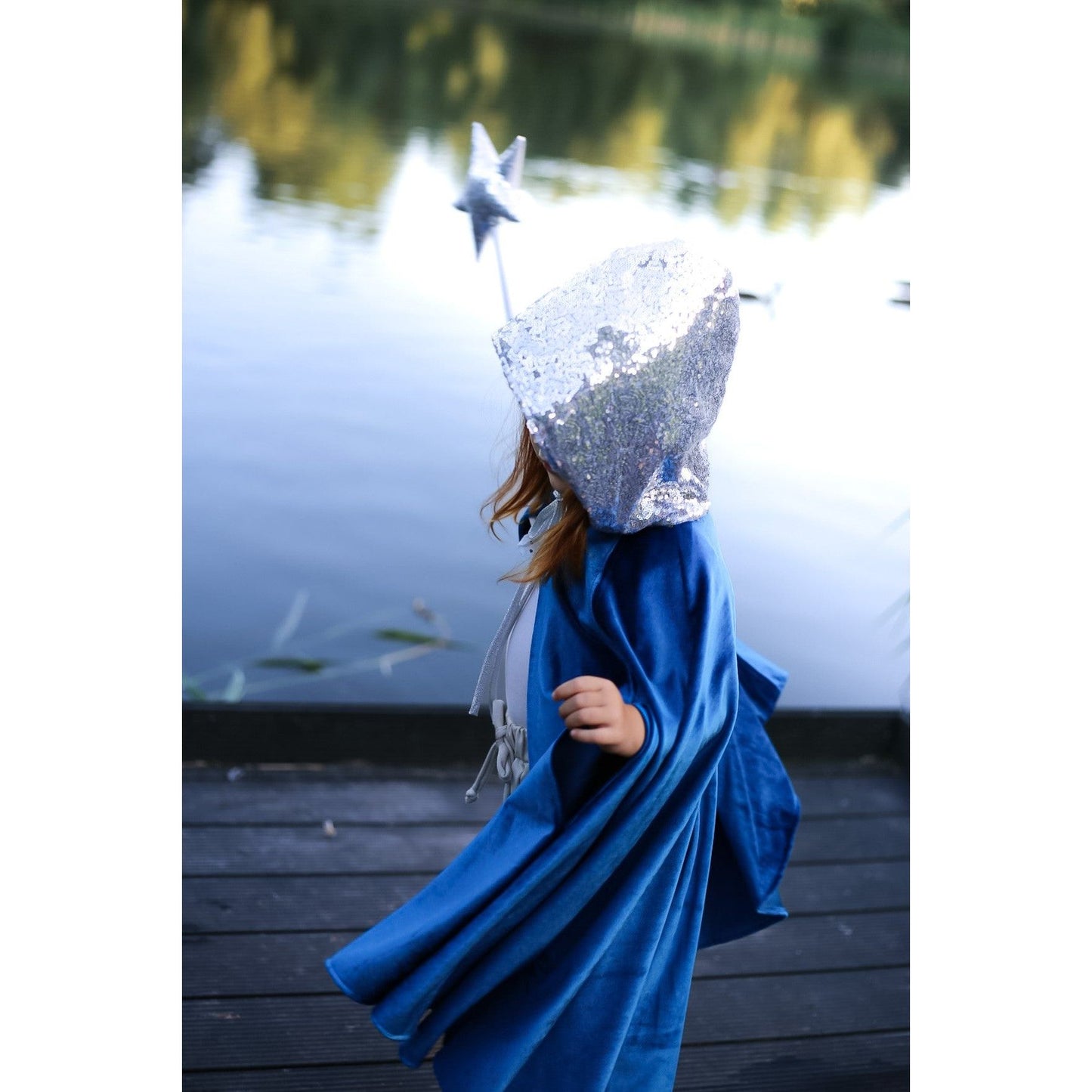 Magic Cape Costume - Snow Queen