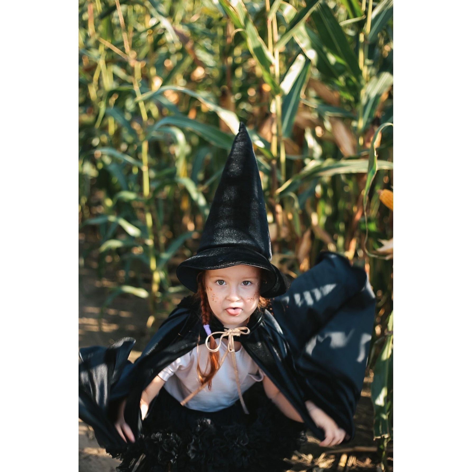 Magic Cape Costume - Black Riding Hood