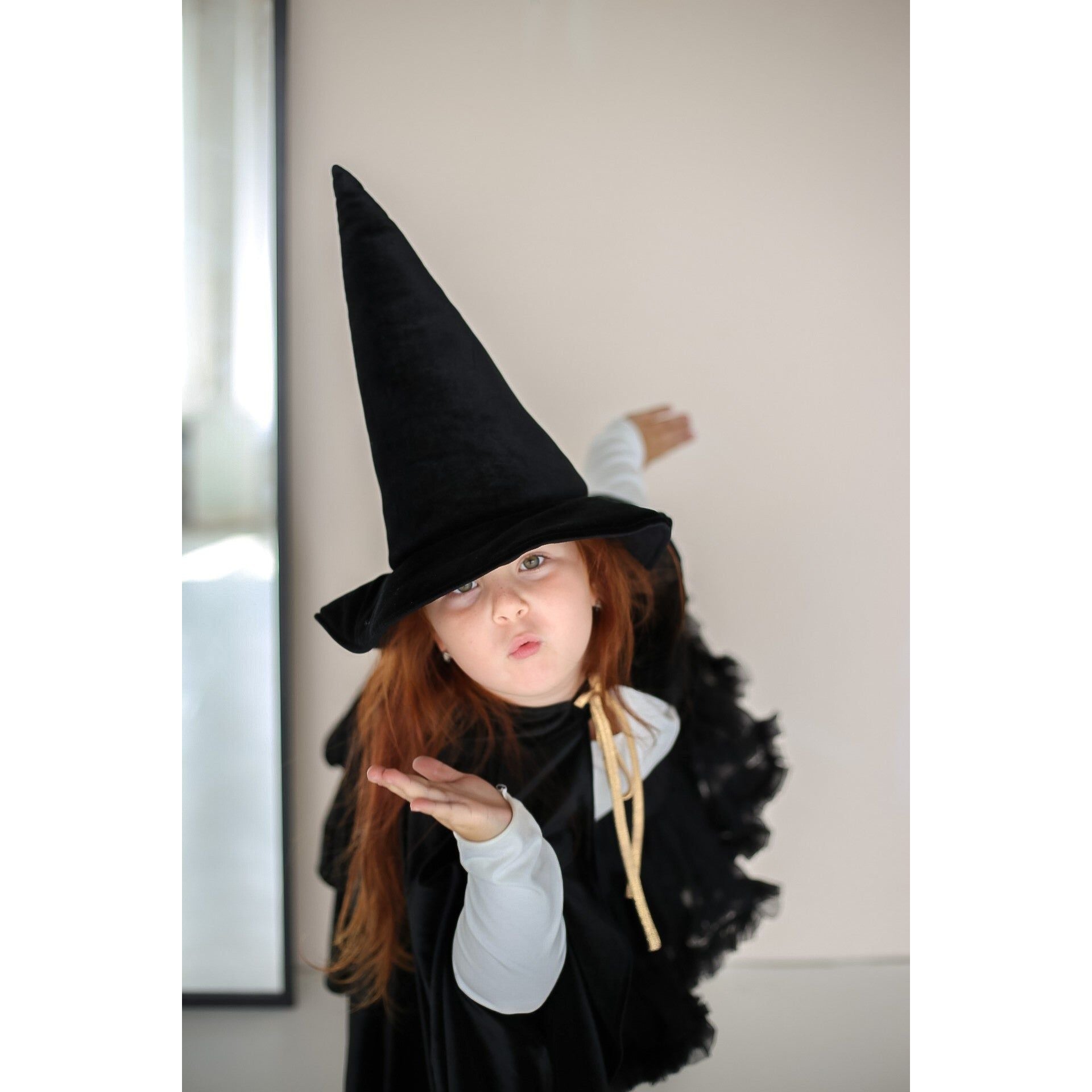 Magic Cape Costume - Black Riding Hood