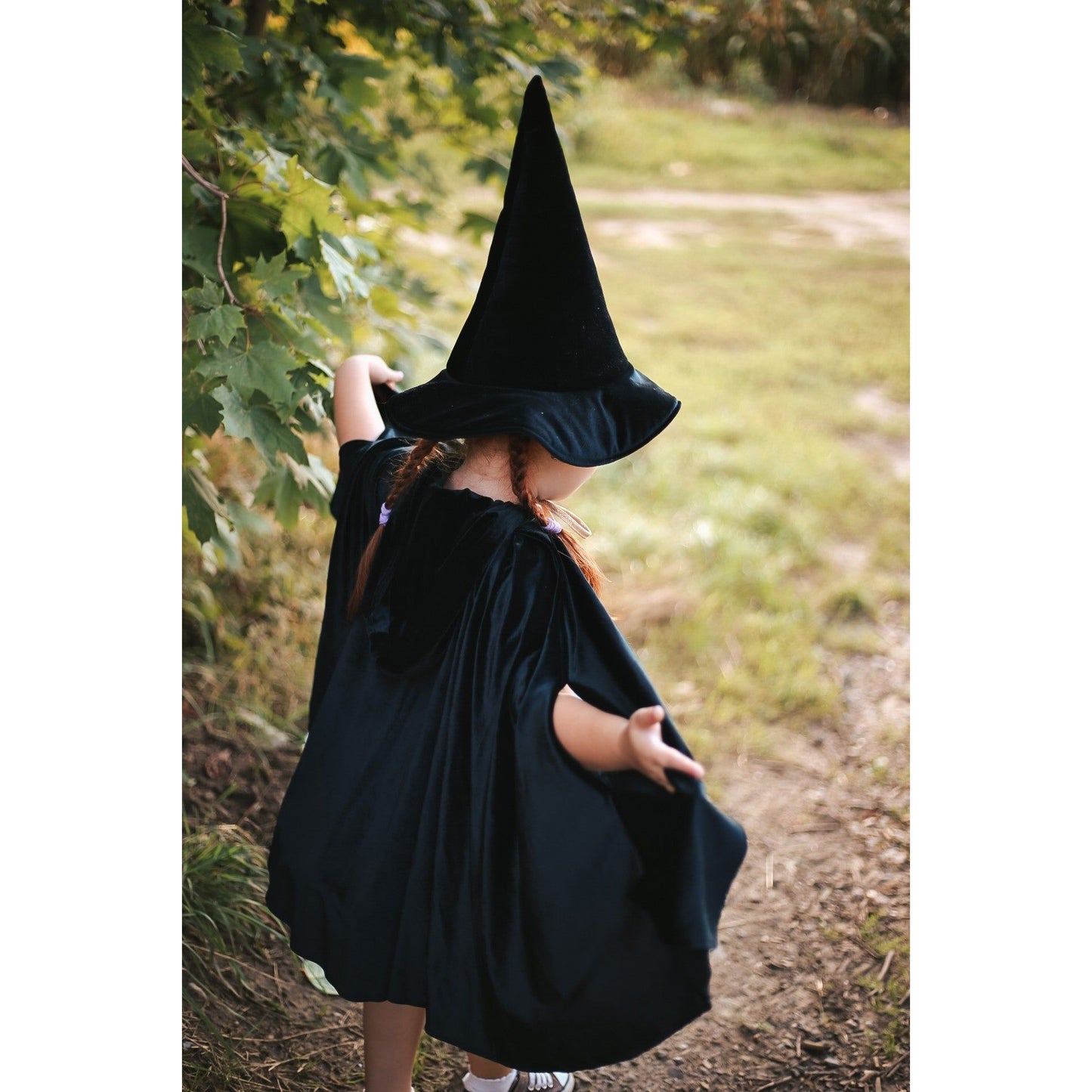 Magic Cape Costume - Black Riding Hood