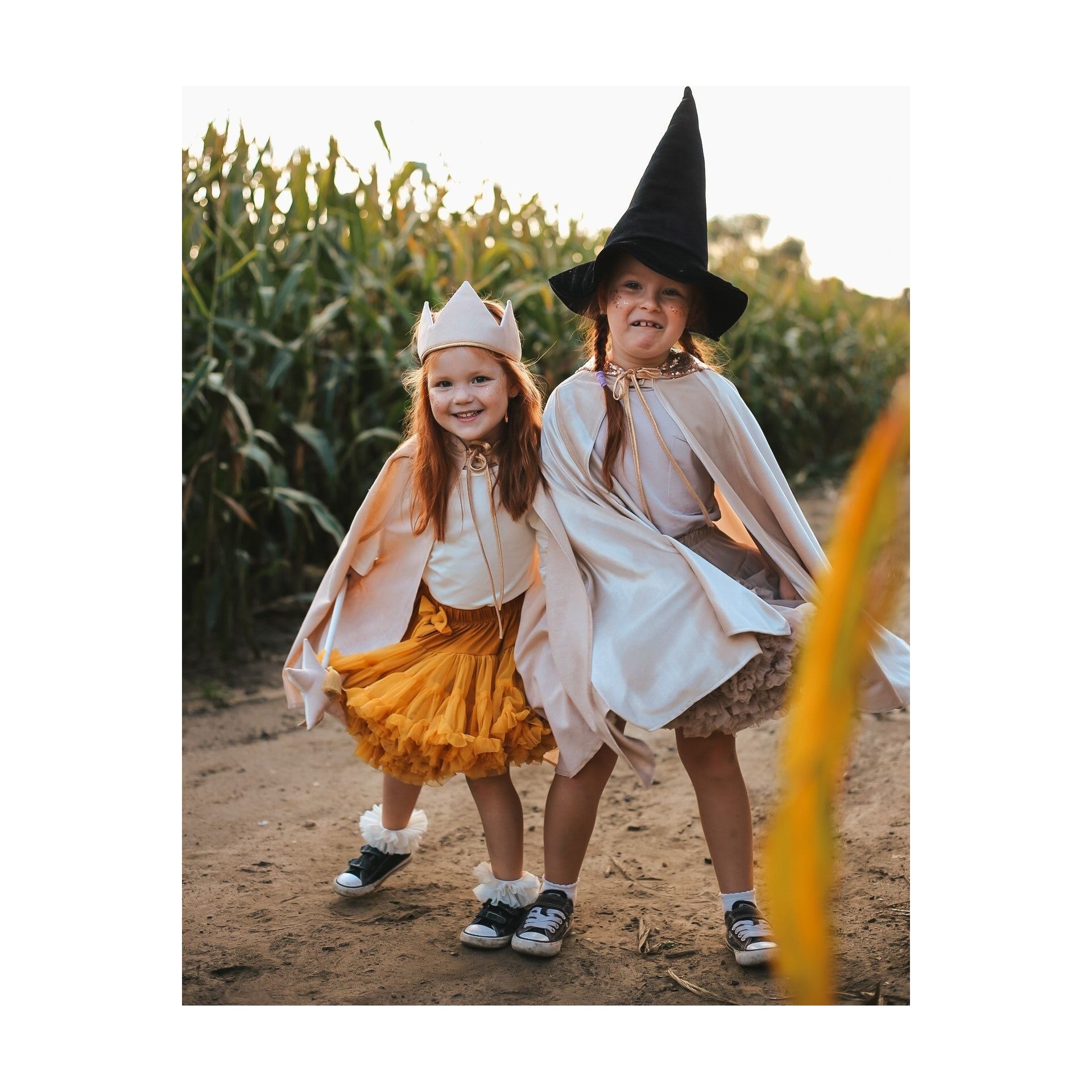 Magic Cape Costume - Cream Pearl