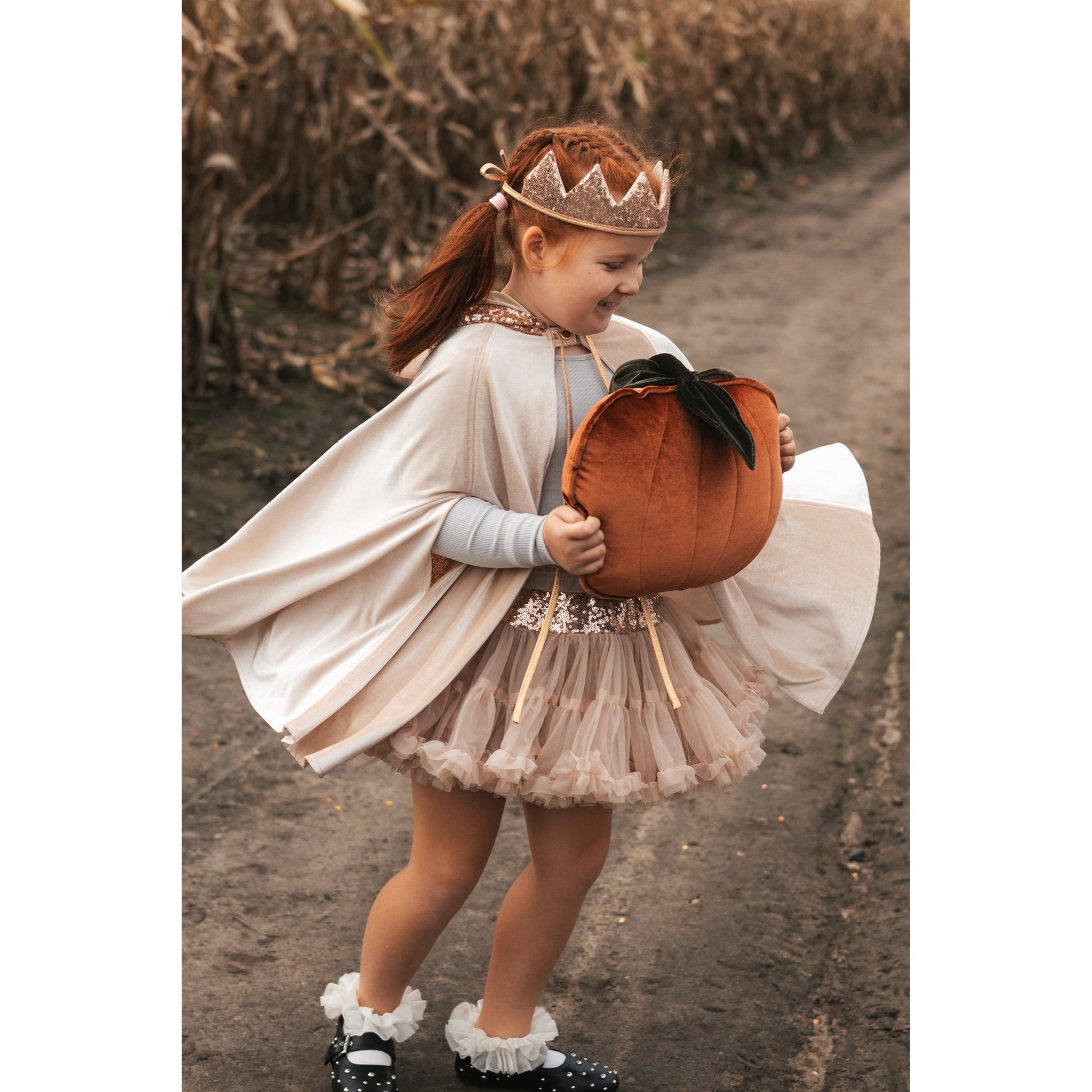 Magic Cape Costume - Cream Pearl