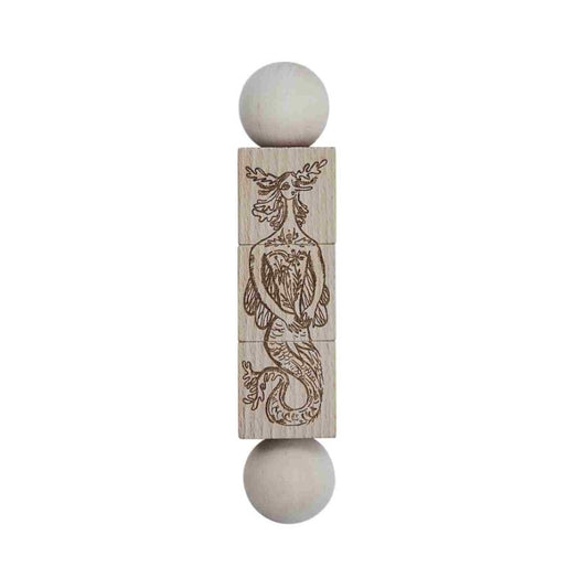 Magic Forest Wooden Spinning Puzzle - Natural