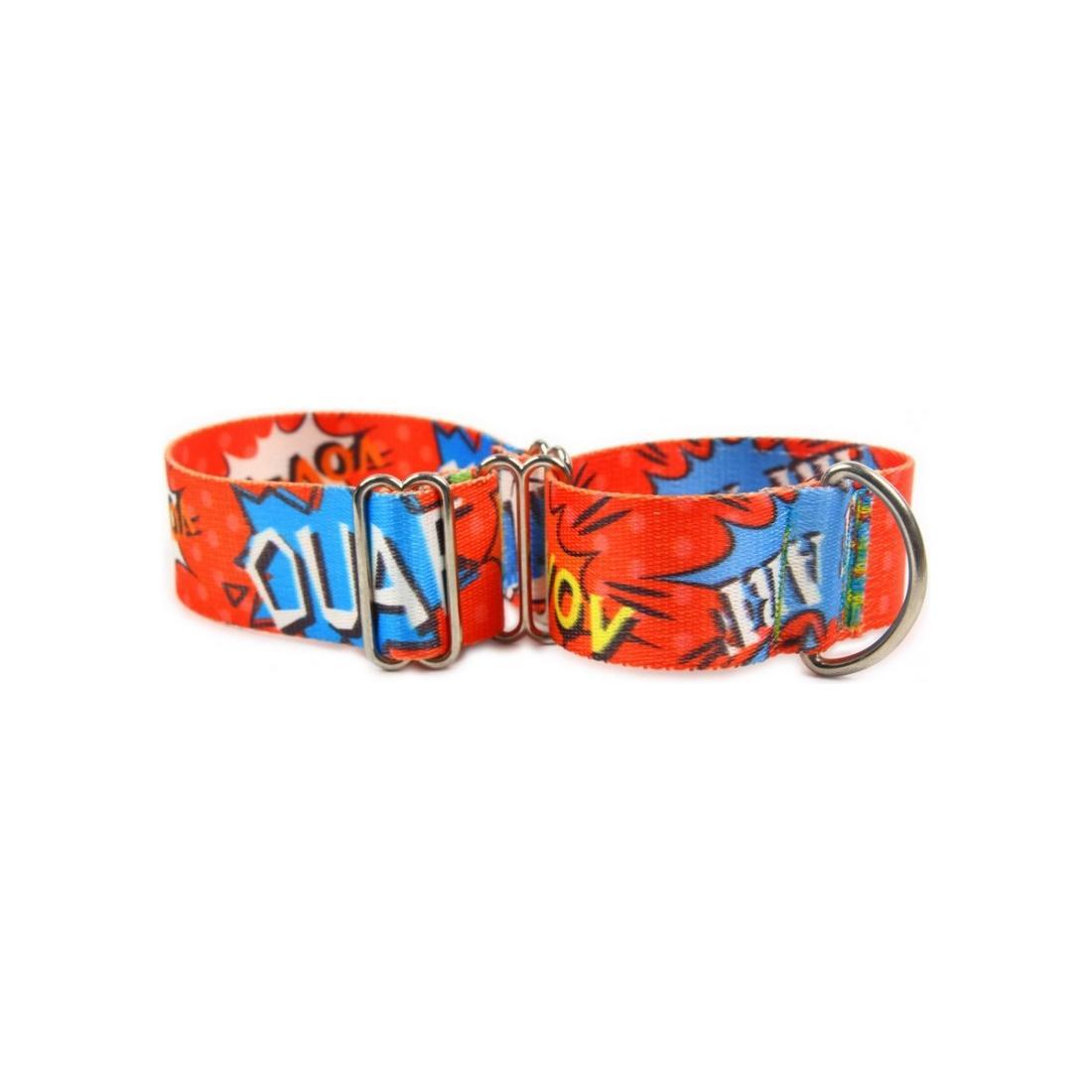 Martingale Collar - Red Graffiti
