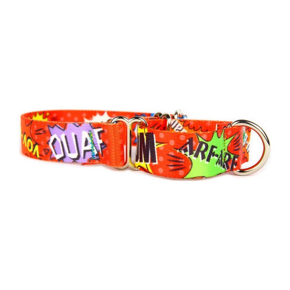 Martingale Collar - Red Graffiti