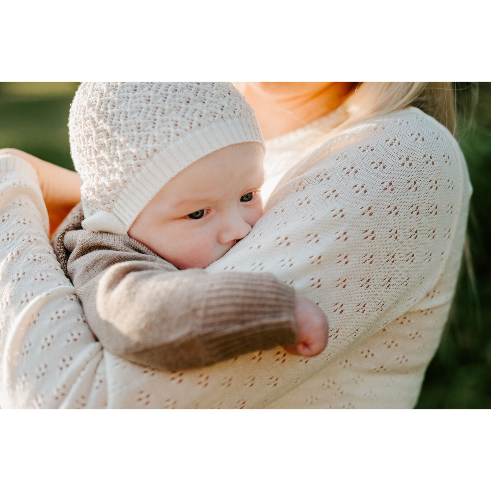Merino wool baby blanket DELIGHT