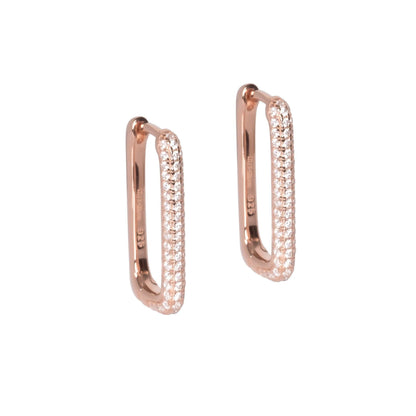 Metropolitan Glow White ZC L Earrings