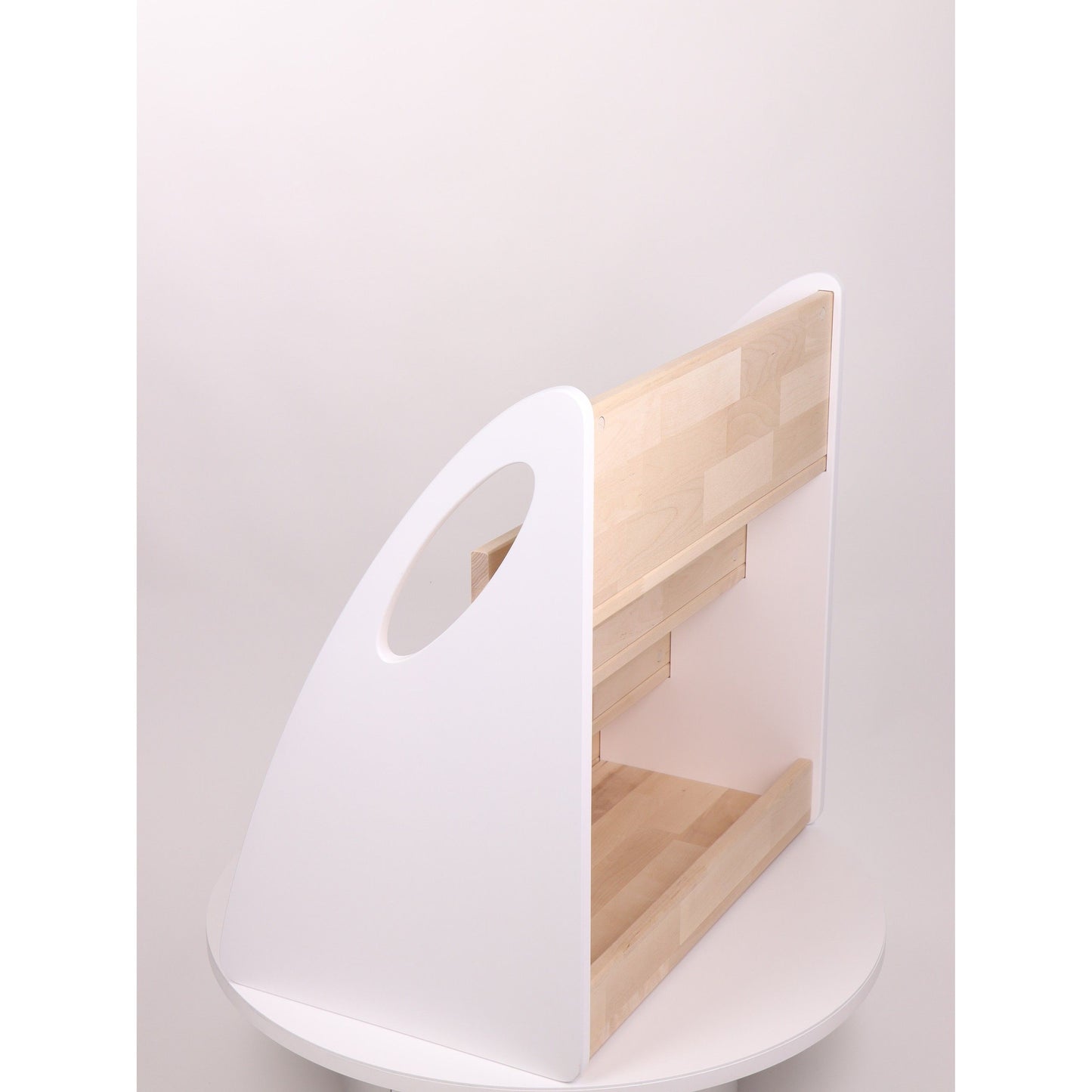 Modular Montessori Bookshelf With Book Storage - 4 Shelves