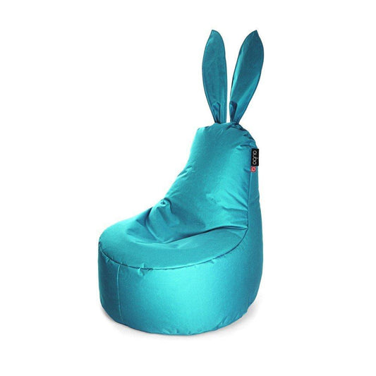 Säkkituoli Qubo™ Mommy Rabbit Aqua POP FIT - Kotikauppa