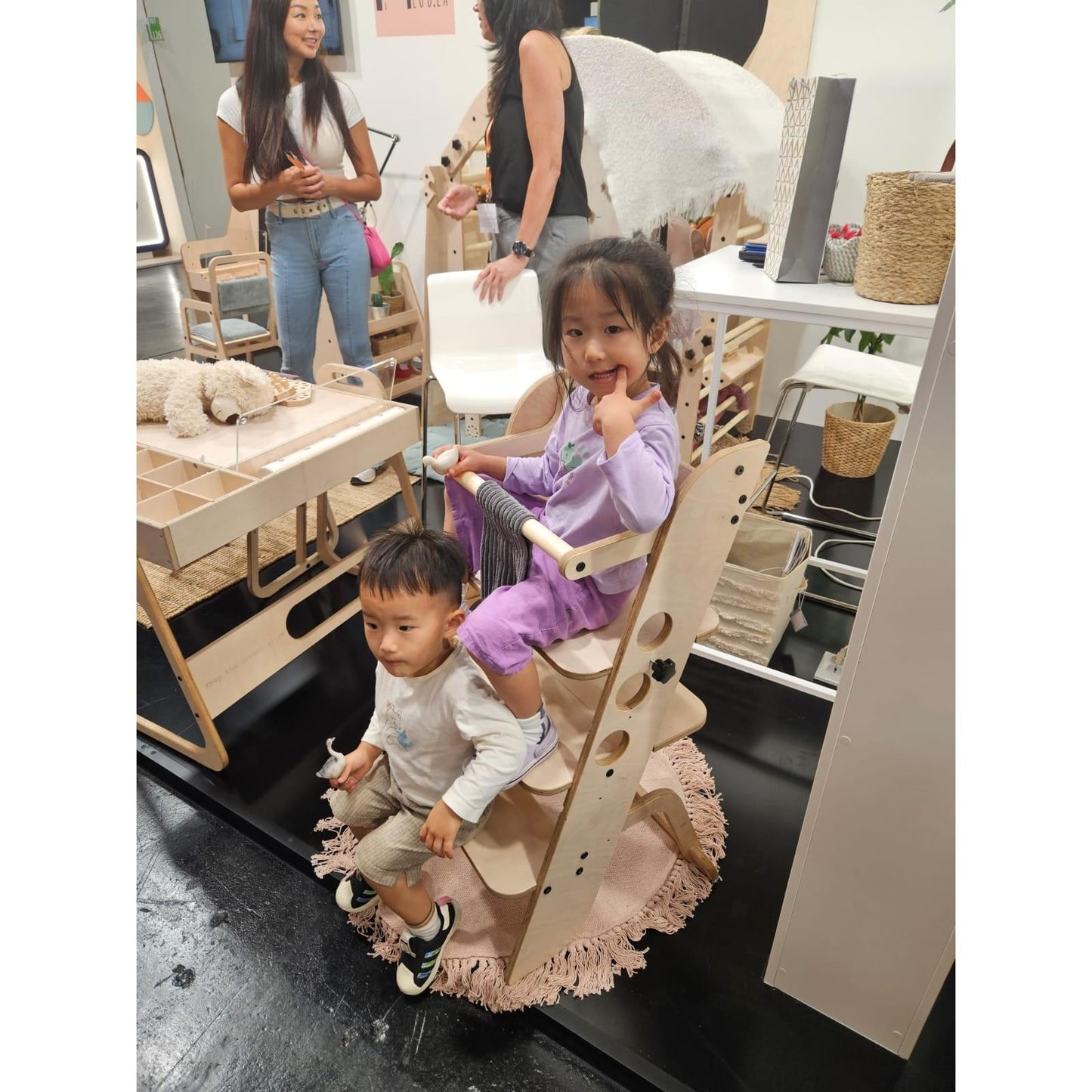Montessori Learning Tower, Kitchen Helper, Baby High Chair - Louis