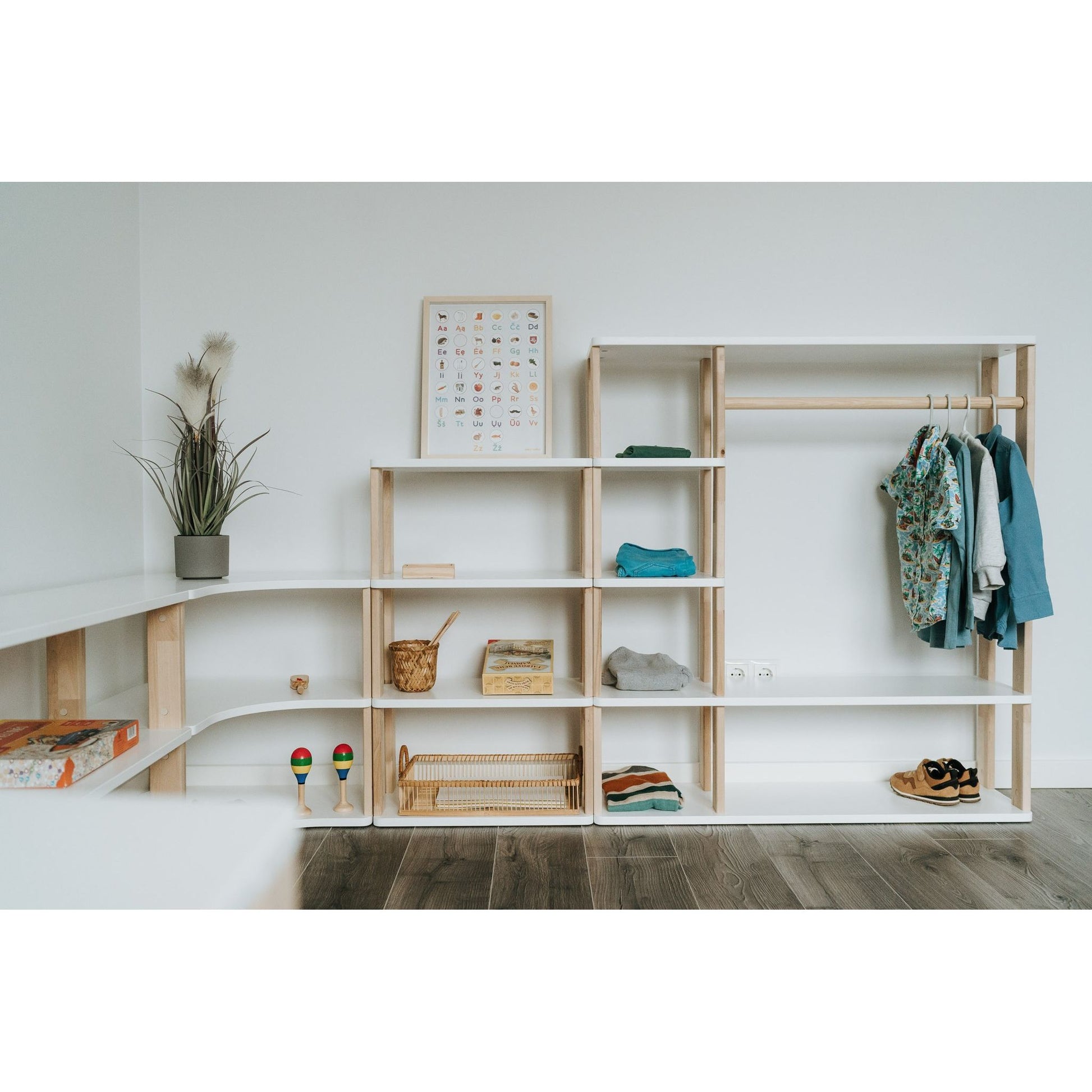Modular Montessori Wardrobe