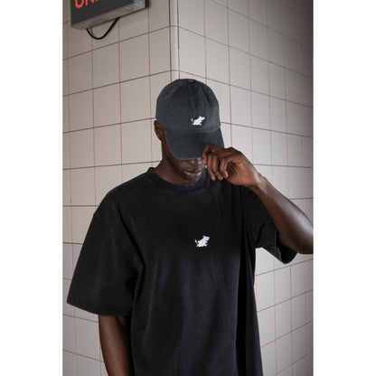 Moomin Classics Denim Dad Cap - Dark Grey