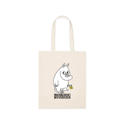 Moomintroll's Flower Tote Bag - Beige