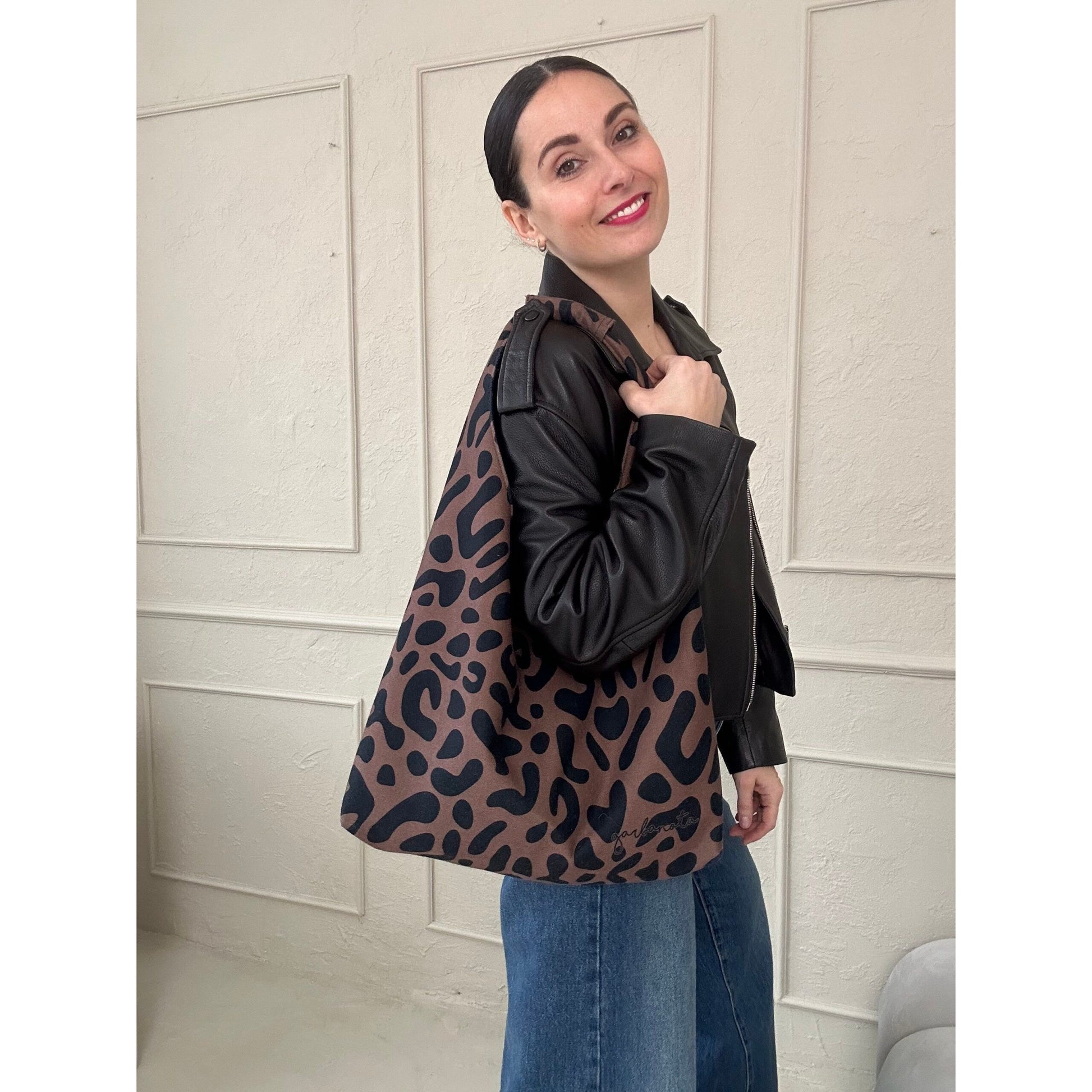 Moon Bag - Classic Leopard