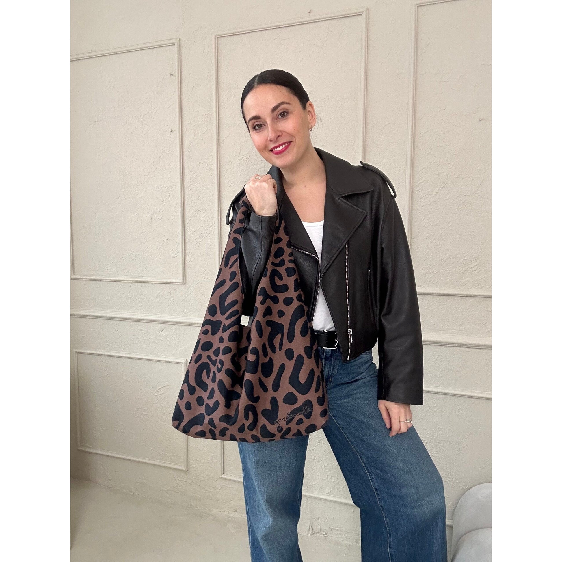 Moon Bag - Classic Leopard