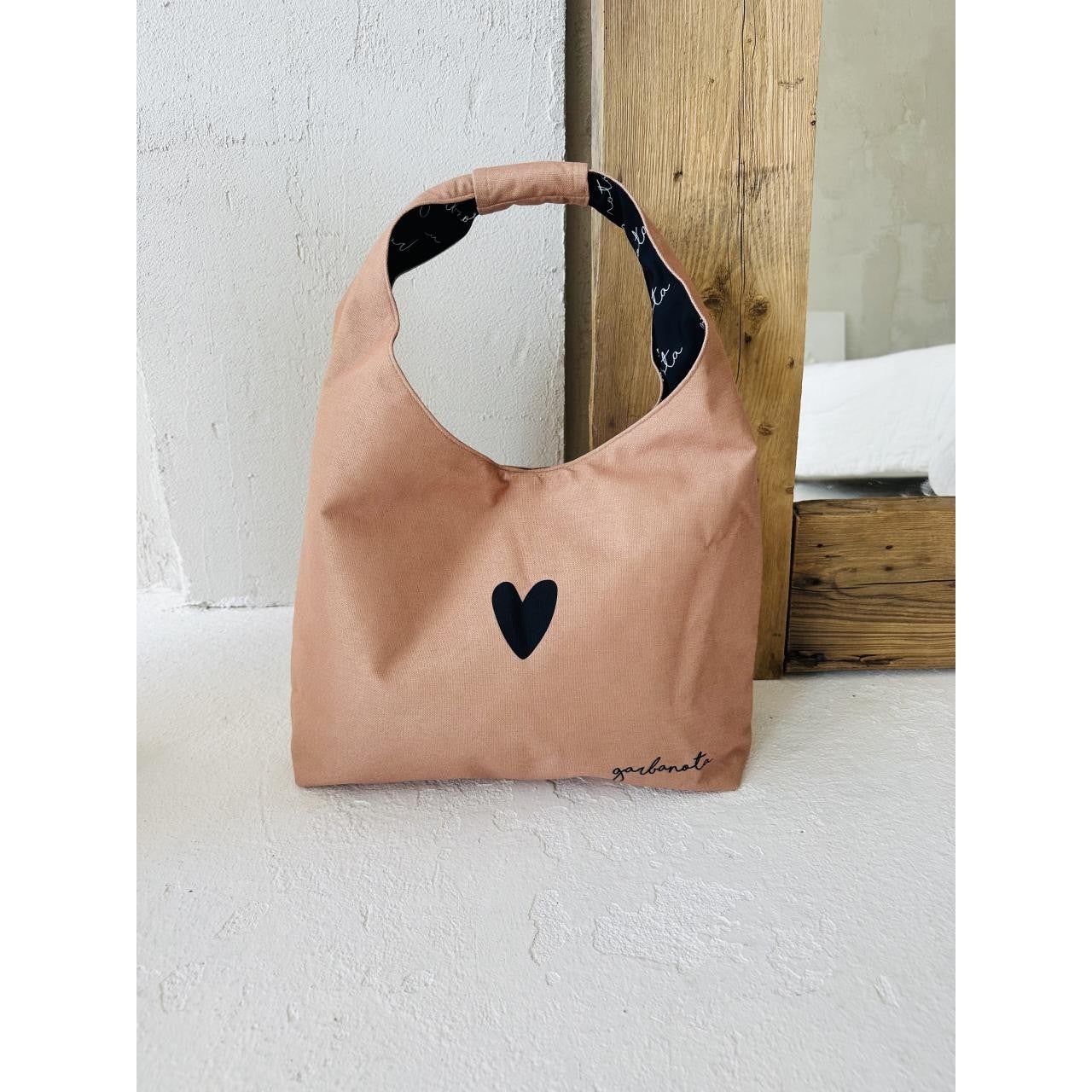 Moon Bag Heart - Cream