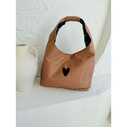 Moon Bag Heart - Cream