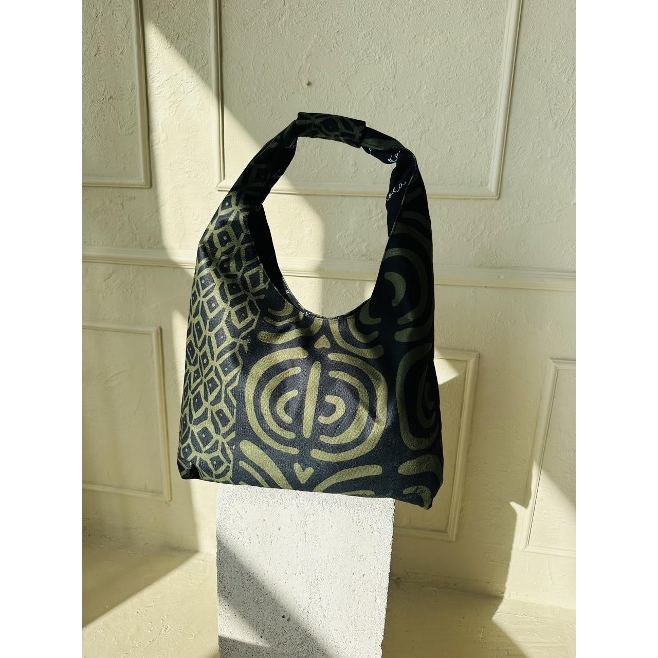 Moon Bag - Khaki Pattern