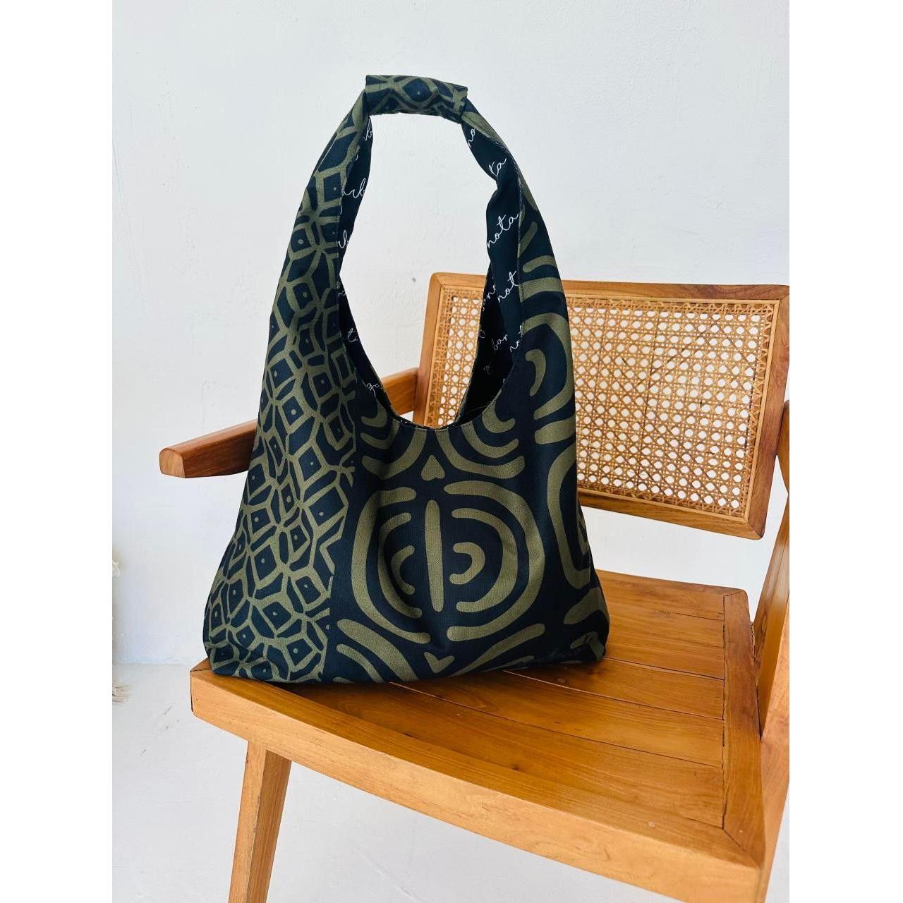 Moon Bag - Khaki Pattern