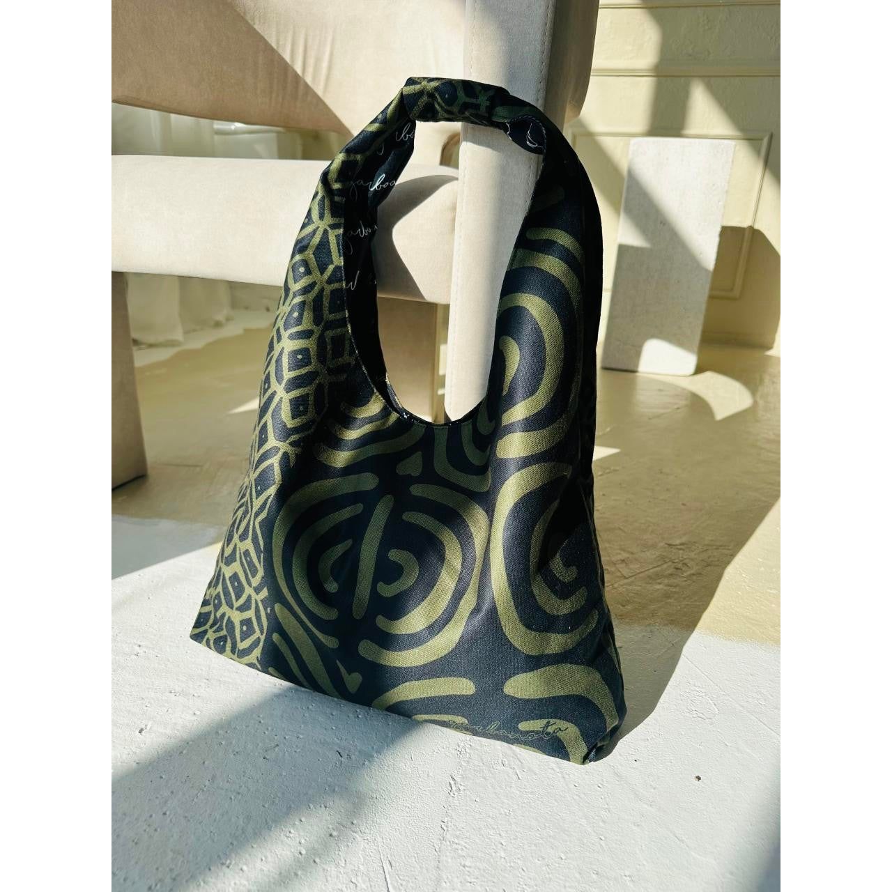 Moon Bag - Khaki Pattern