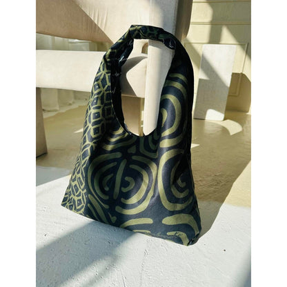 Moon Bag - Khaki Pattern