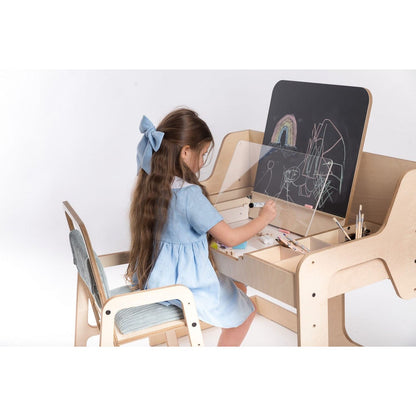 Multisensory Art Table/Desk Luula