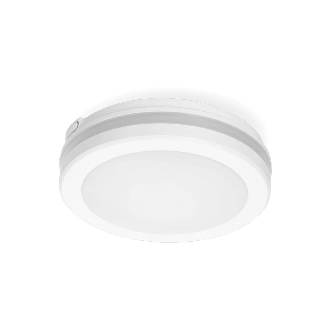 LED-valaisin NAIROS VALKOINEN 12W 3000/4000/6500K Ø200mm 1140lm IP65