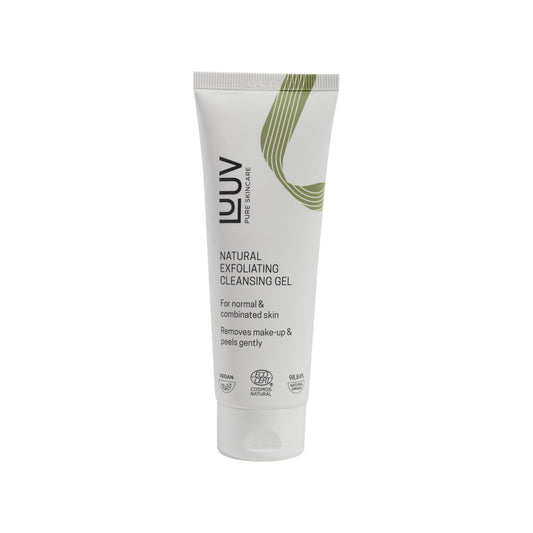 Natural Exfoliating Cleansing Gel with Bamboo, 75ml
