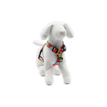 Nylon Harness – Red Graffiti