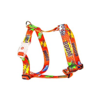 Nylon Harness – Red Graffiti