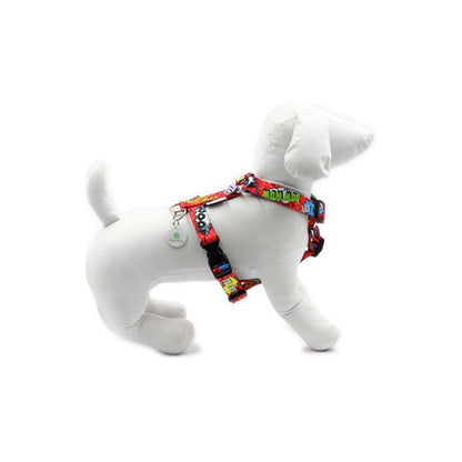 Nylon Harness – Red Graffiti