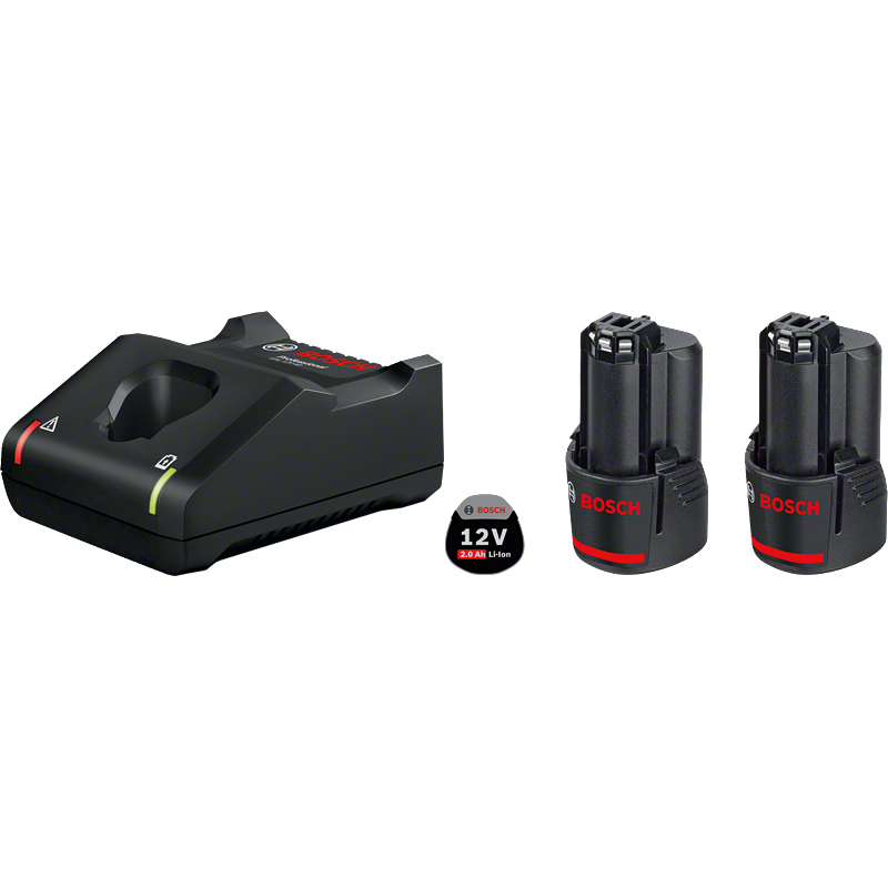 Aloituspakkaus Bosch 2 X GBA 12V 2.0AH + GAL 12V-40