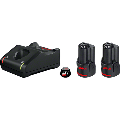 Aloituspakkaus Bosch 2 X GBA 12V 2.0AH + GAL 12V-40