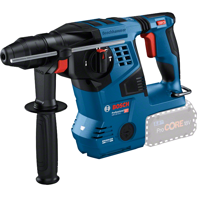 Akkuporavasara Bosch GBH 18V-28 C SOLO
