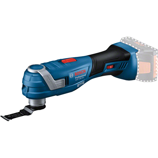 Akkumonitoimityökalu Bosch GOP 18V-34 Solo L-BOXX