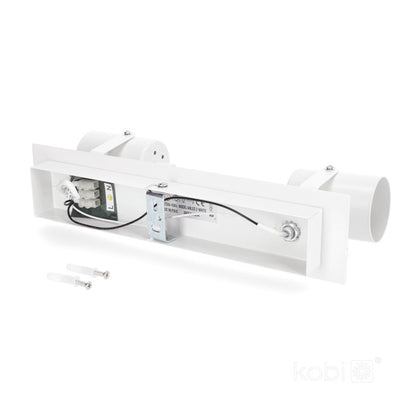 Spottikattolamppu VENICE W-2L 2xGU10 valkoinen JVS