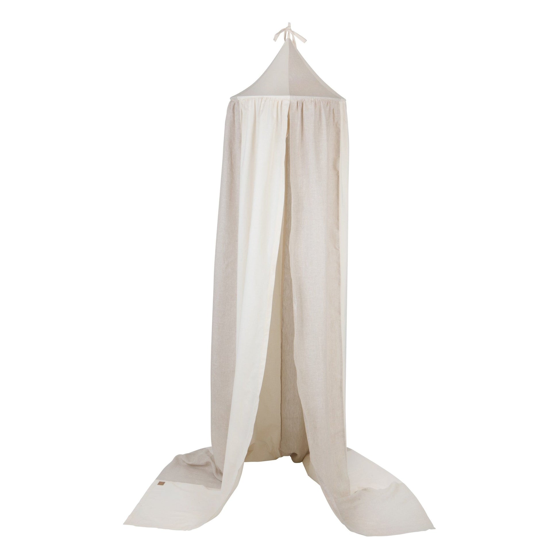 Organic Cotton and Linen Canopy - Cream Circus