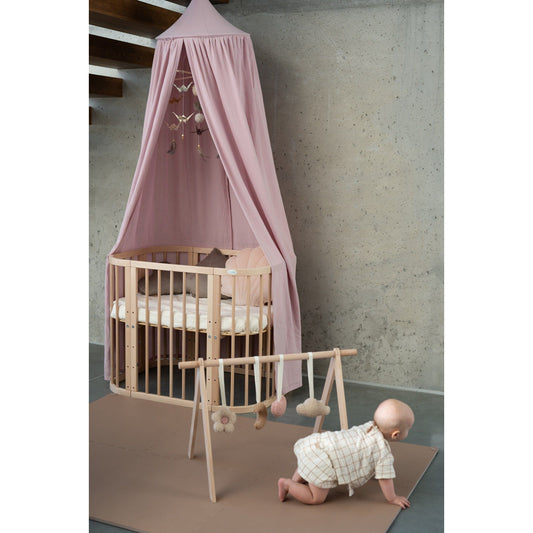 Organic Cotton Canopy - Baby Pink