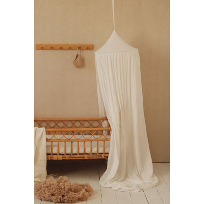 Organic Cotton Canopy - Cream Cotton