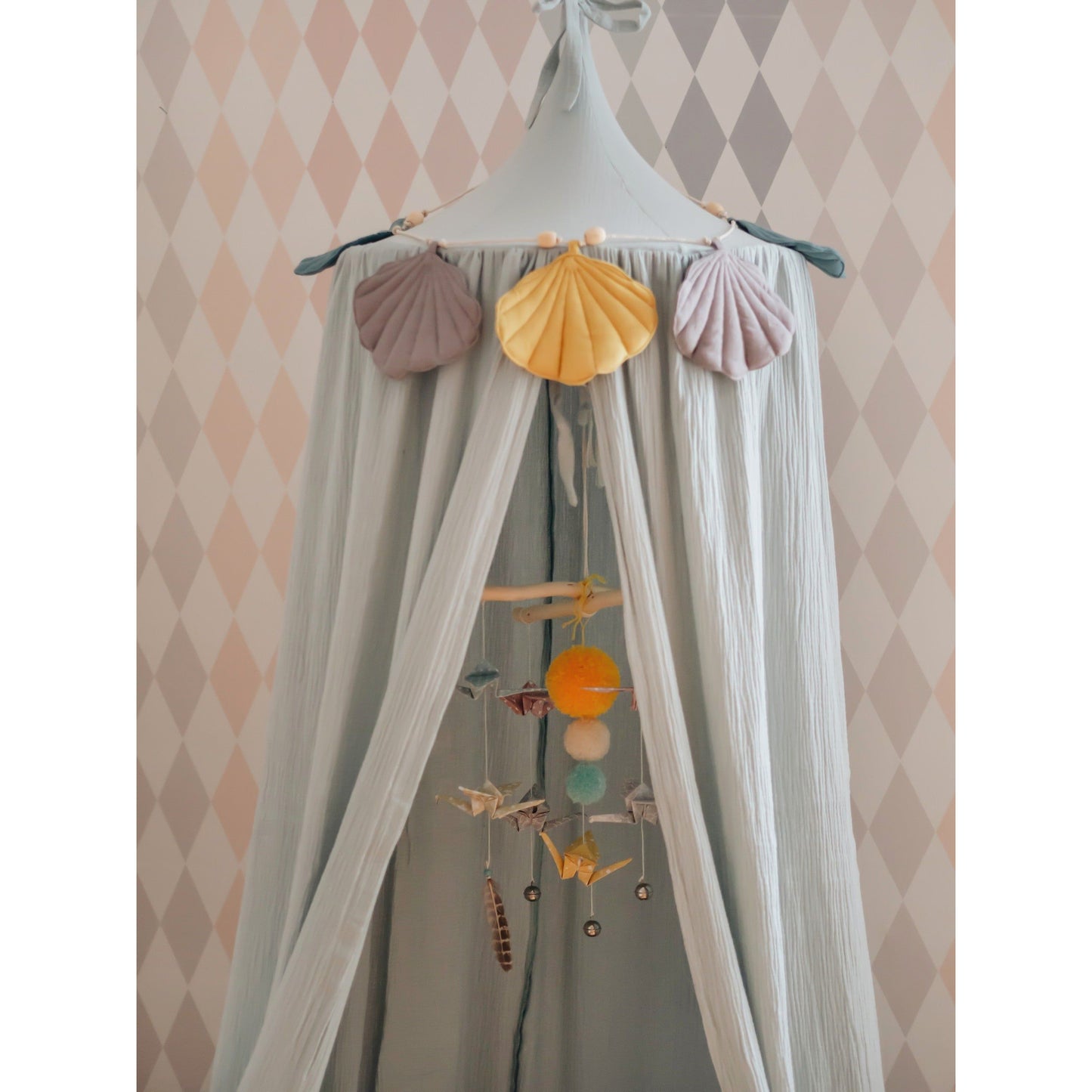 Organic Cotton Canopy - Mint
