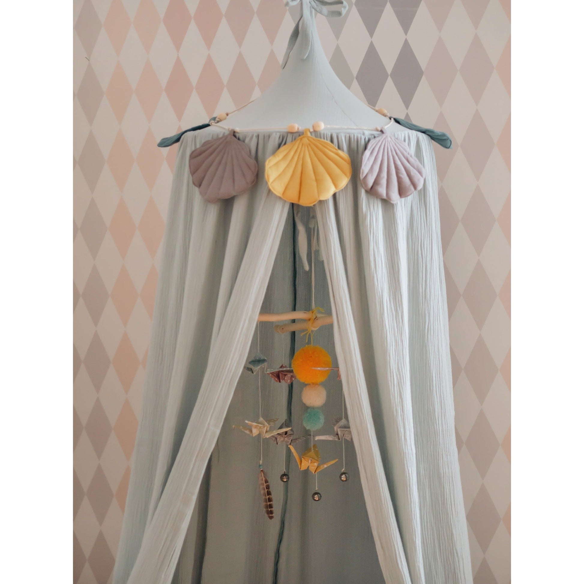 Organic Cotton Canopy - Mint